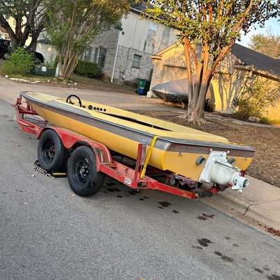 1990 Jetboat Flat Bottom